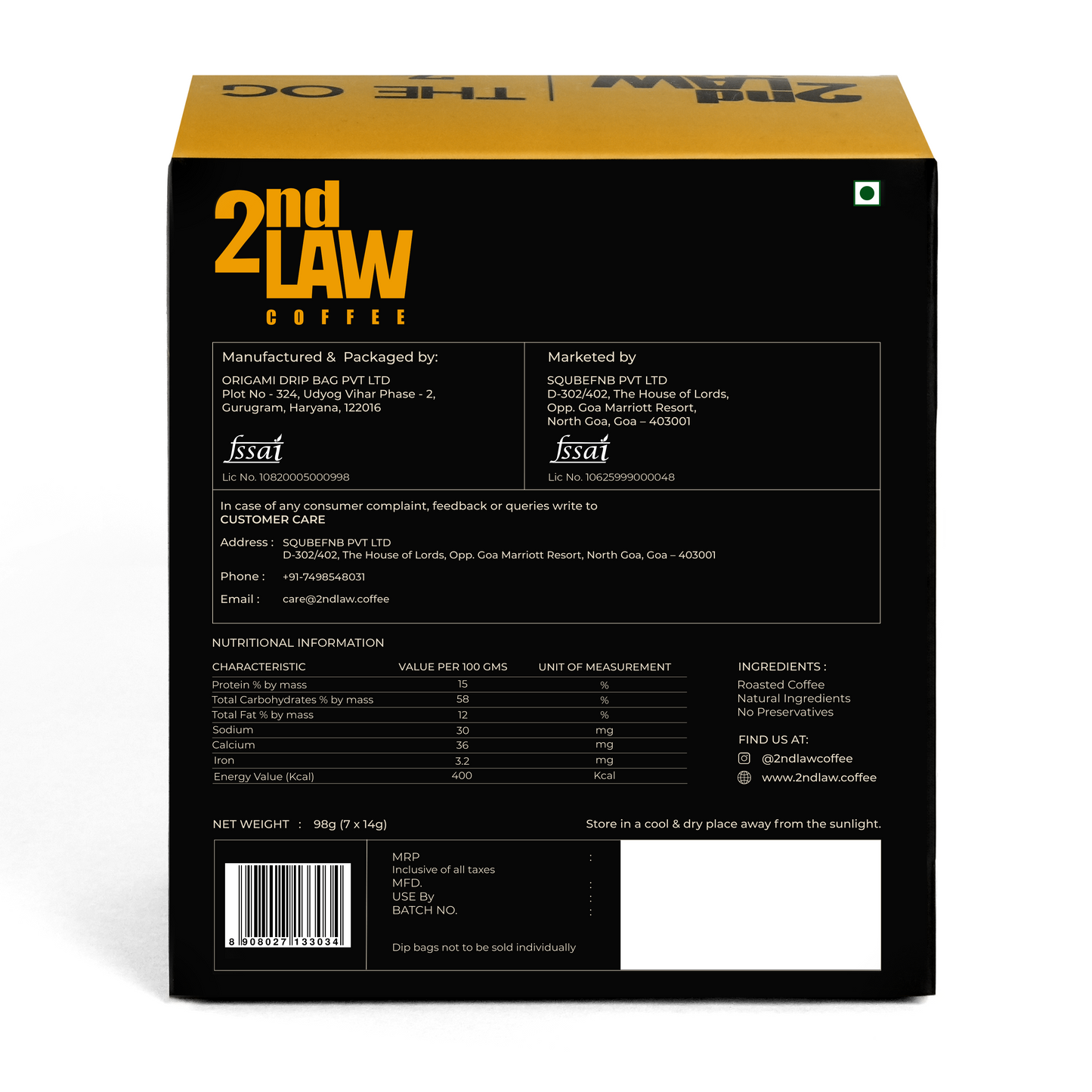 THE OG - Cold Brew Bags